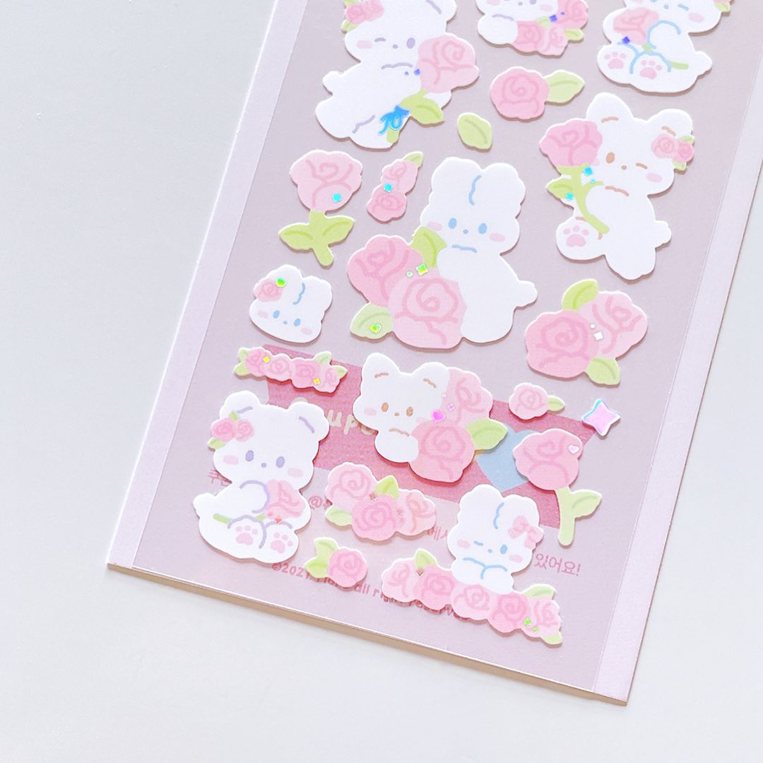 Floro Studio Rose Babies Sticker