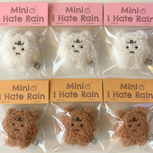 【買2件減$10】I HATE RAIN Mini Keyring (2色)