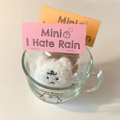 【買2件減$10】I HATE RAIN Mini Keyring (2色)