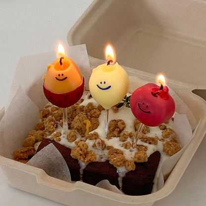 Second Morning Cake Candle (3P)