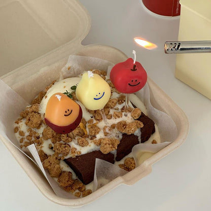 Second Morning Cake Candle (3P)