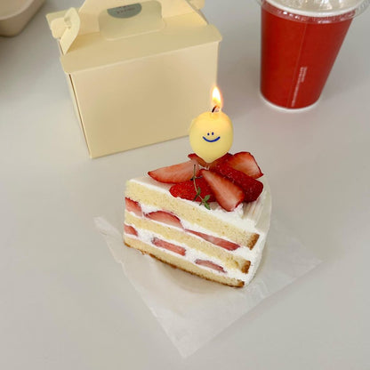 Second Morning Cake Candle (3P)