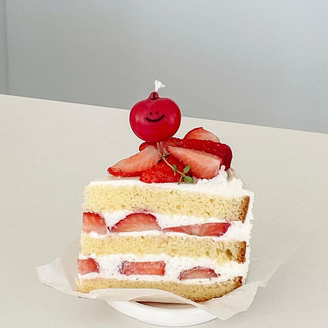 Second Morning Cake Candle (3P)