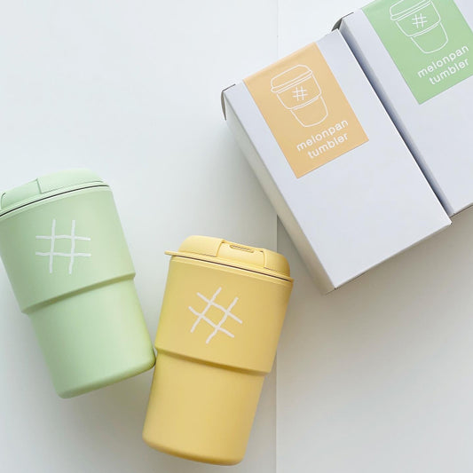 Hookka Hookka Studio Melonpan Tumbler (green/yellow)