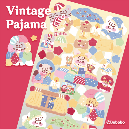 Near and Dear Baby Pajama Sticker (2色)