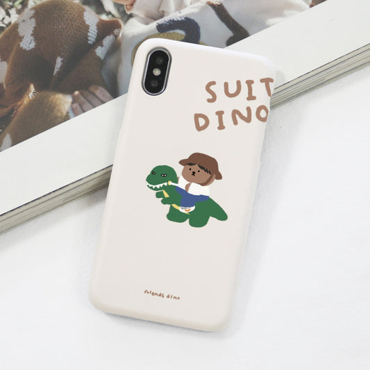 294 Suit Dino Phone Case (Hard 普通硬殼)