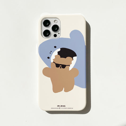 456 Bear & Jaws Phone Case (Hard 普通硬殼)