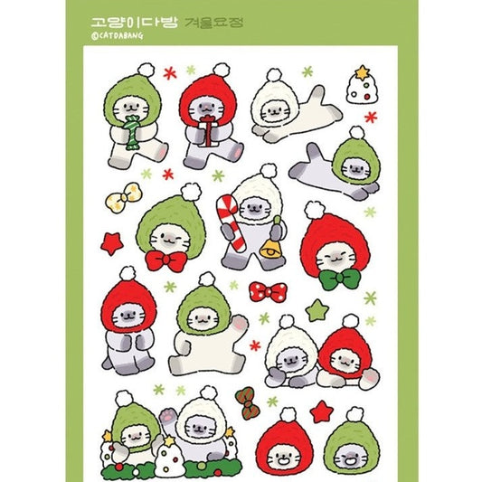 Catdabang Winter Fairy Sticker