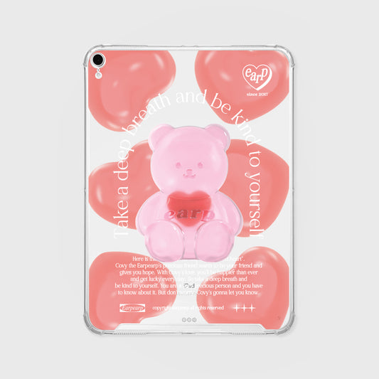 HEART JELLY COVY Ipad Clear Case