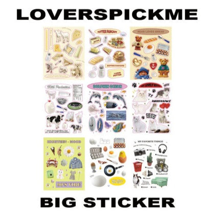 Loverspickme Big Size Sticker (9款)