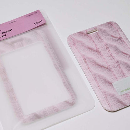 Moody Knit Photocard Holder (4款)