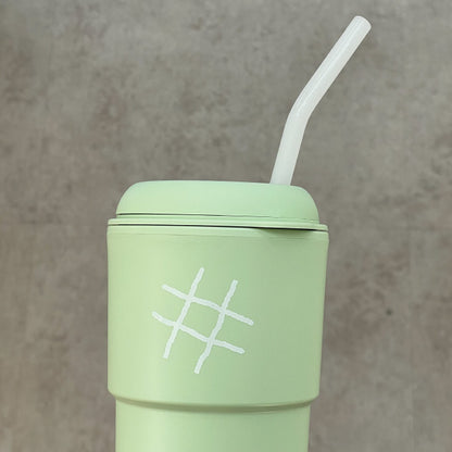 Hookka Hookka Studio Milk Glass Straw+Pouch Set