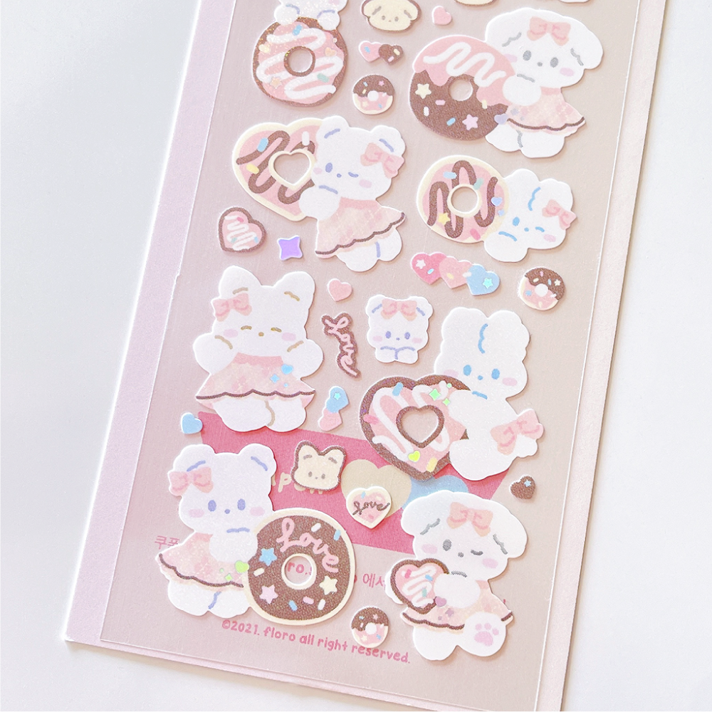 Floro Studio Donut Babies Sticker