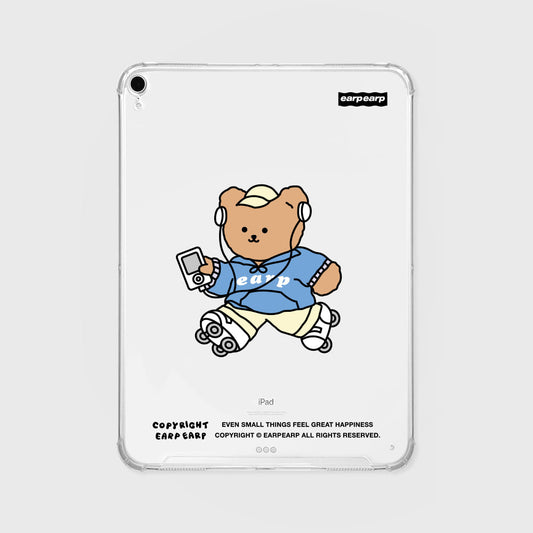 Merry Skate Ipad Clear Case