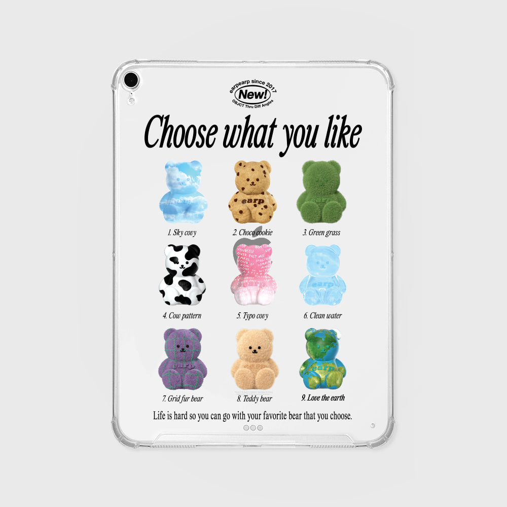 COVY COLLECTION Ipad Clear Case