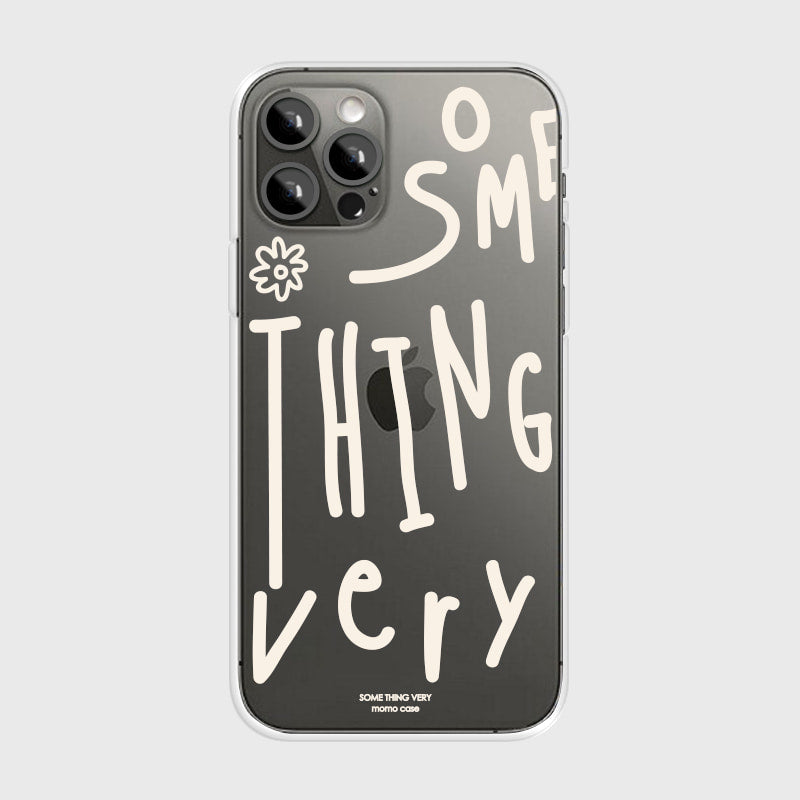 509 Something (Cream) Phone Case (Clear 透明殼)