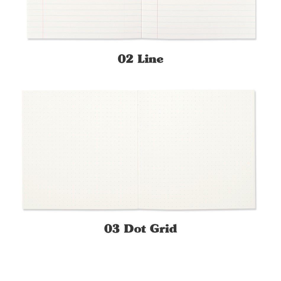 Lucalab Composition Book Note (Grid/Line/Dot grid)