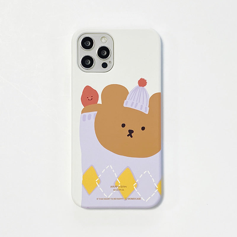 498 Happy Gomgom Phone Case (Hard 普通硬殼)