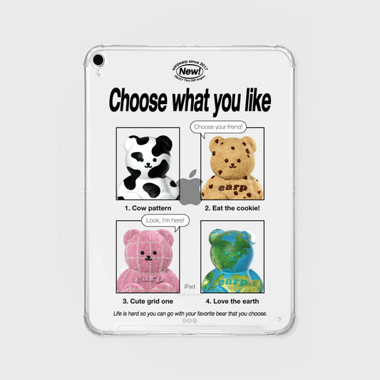 PICK A COVY Ipad Clear Case