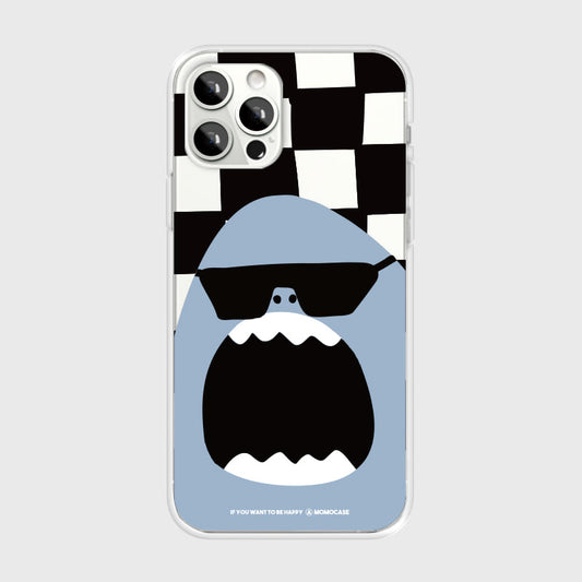 500 Sunglasses Jaw Phone Case (Clear 透明殼)