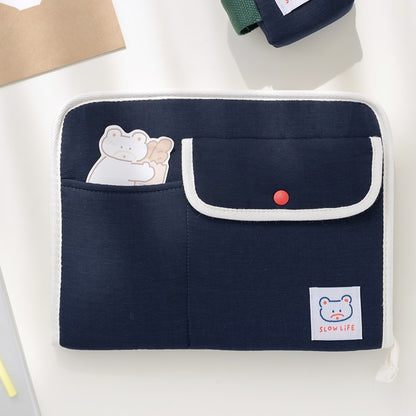 Romane Cotton Ipad Pouch (11 inch) (4 Colors)