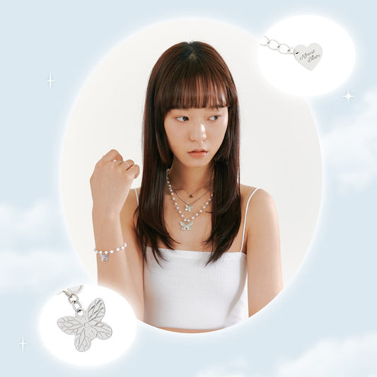 【Oh My Girl Binnie/Arin, Astro Eunwoo】Almost Blue BLOOMING BRACELET