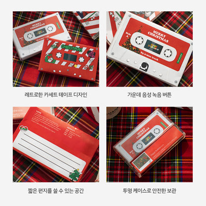 Recording Letter / Christmas Card 聖誕卡🎅🏻(White/Red)