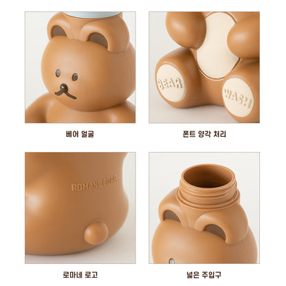 Donat Donat Bear Bubble Mini Dispenser (4色)