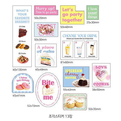 Lucalab Magazine Pack Vol.1 Dessert Party (20EA)