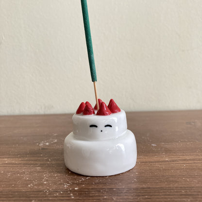 Sozezip Strawberry Cake Insense Holder 士多啤梨蛋糕 線香座