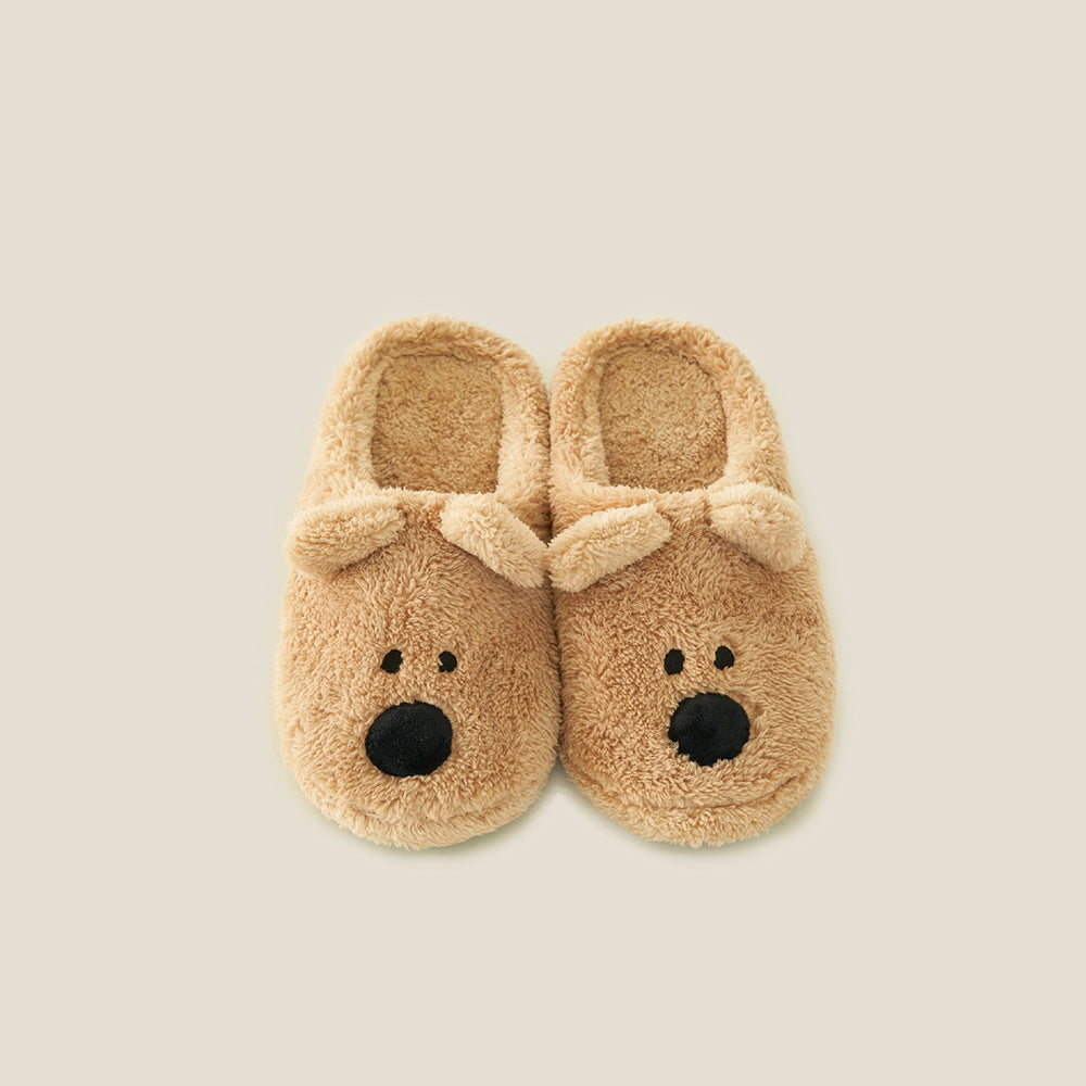 Dinotaeng Fluffy Slippers (Quokka/Marsh)