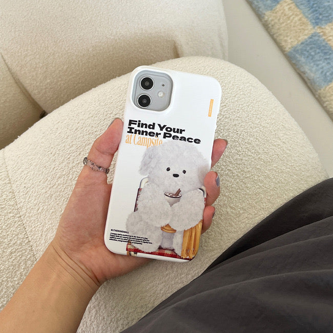 Yellow Camping Ppokku Phone Case (Hard 普通硬殼)