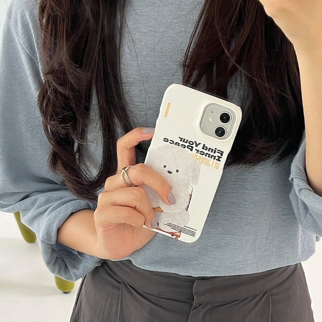 Yellow Camping Ppokku Phone Case (Hard 普通硬殼)