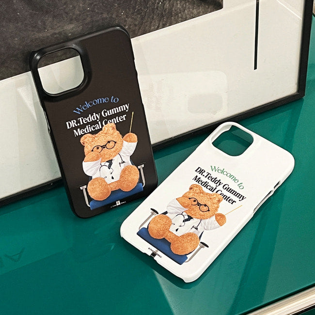 Dr.Teddy Gummy Phone Case (Hard 普通硬殼) (2色)