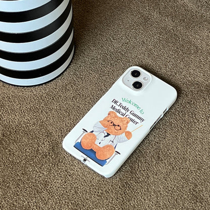 Dr.Teddy Gummy Phone Case (Hard 普通硬殼) (2色)