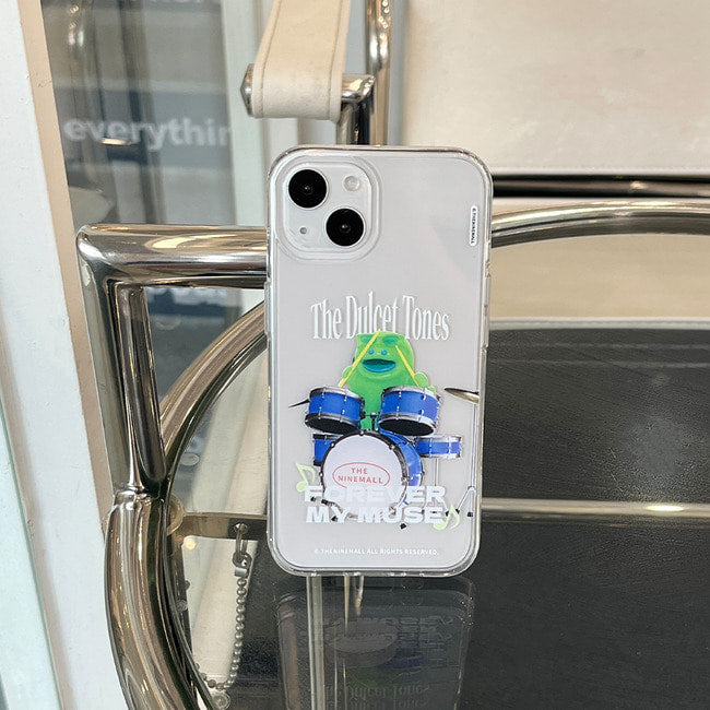 Green Muse Raptor Phone Case (Clear/Tank Clear 透明/透明Tank款)