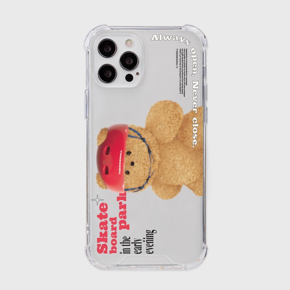 Big Gummy Skateboarder Phone Case (Clear/Tank Clear 透明/透明Tank款)