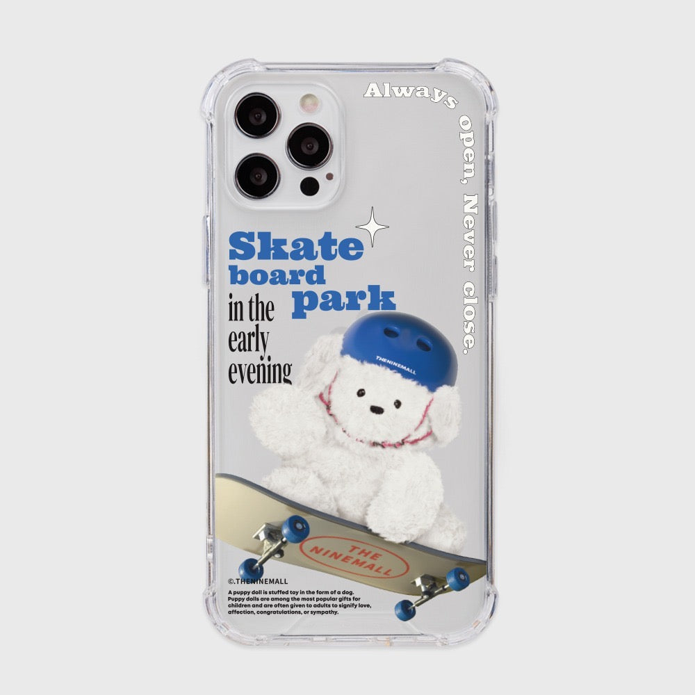 Small Ppokku Skateboarder Phone Case (Clear/Tank Clear 透明/透明Tank款)