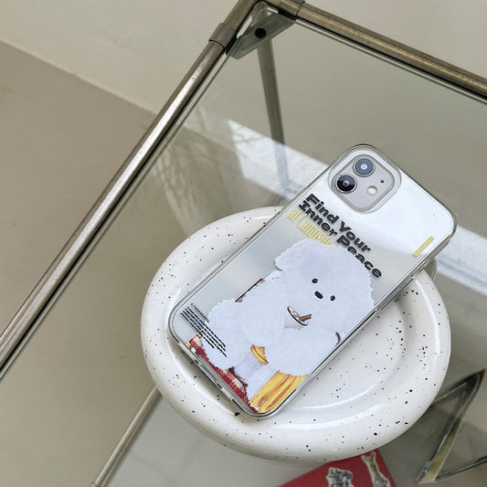 Yellow Camping Ppokku Phone Case (Clear/Tank Clear 透明/透明Tank款)