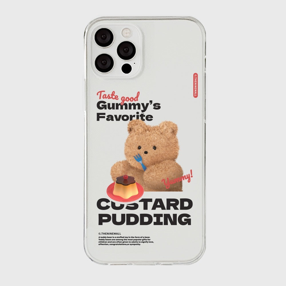 Pudding Gummy Phone Case (Clear/Tank Clear 透明/透明Tank款)