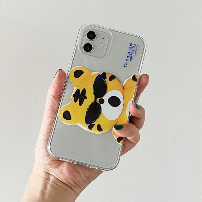 Hey Tiger Holiday Phone Case (Clear/Tank Clear 透明/透明Tank款)