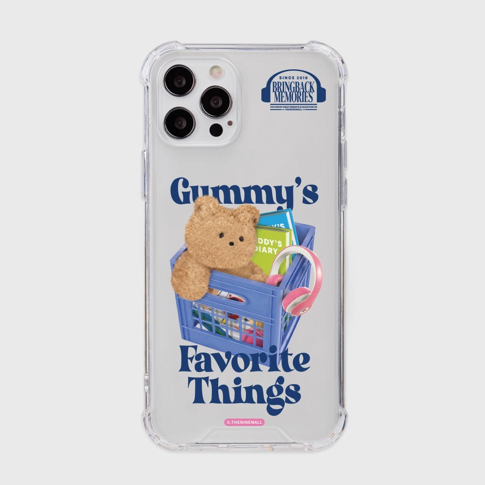 Gummy's Favorite Things Phone Case (Clear/Tank Clear 透明/透明Tank款)