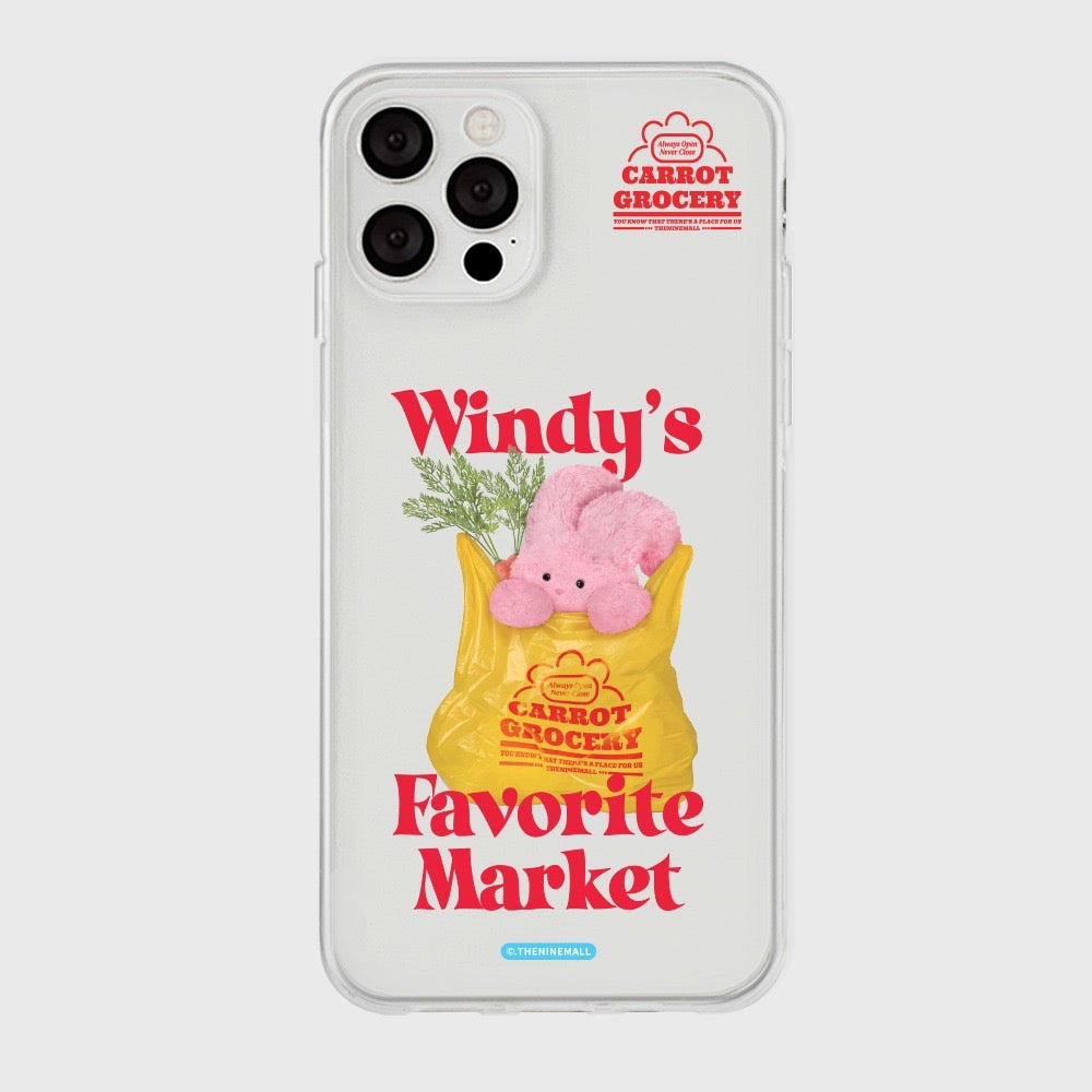 Windy's Favorite Things Phone Case (Clear/Tank Clear 透明/透明Tank款)