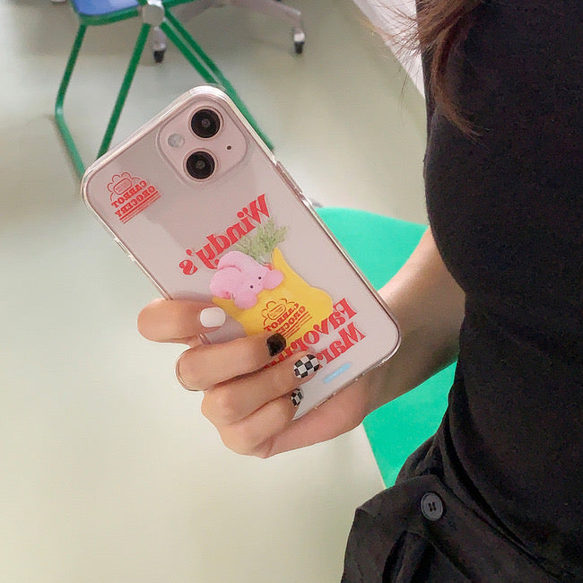 Windy's Favorite Things Phone Case (Clear/Tank Clear 透明/透明Tank款)