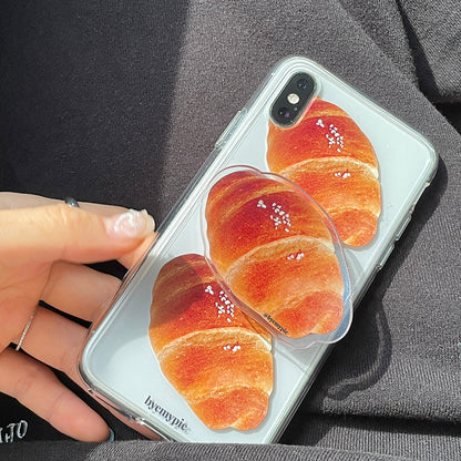 Byemypie Salt Bread Phone Case (Hard Jelly 透明殼)