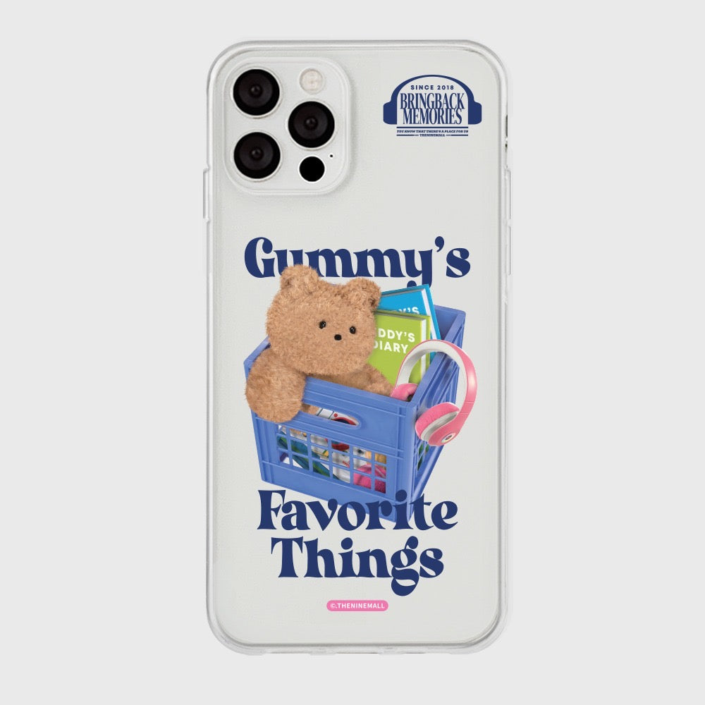 Gummy's Favorite Things Phone Case (Clear/Tank Clear 透明/透明Tank款)