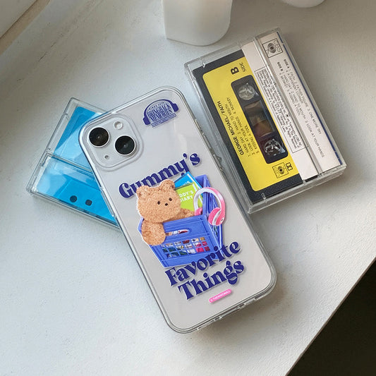 Gummy's Favorite Things Phone Case (Clear/Tank Clear 透明/透明Tank款)