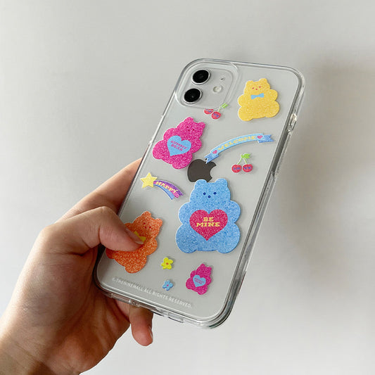 Glitter Gummy Phone Case (Clear/Tank Clear 透明/透明Tank款)