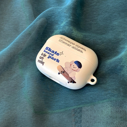 Small Ppokku Skateboarder Airpods Case (Hard 硬殼)