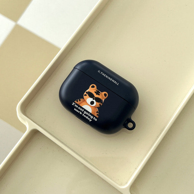 Hey Tiger Holiday Airpods Case (Hard 硬殼) (2色)